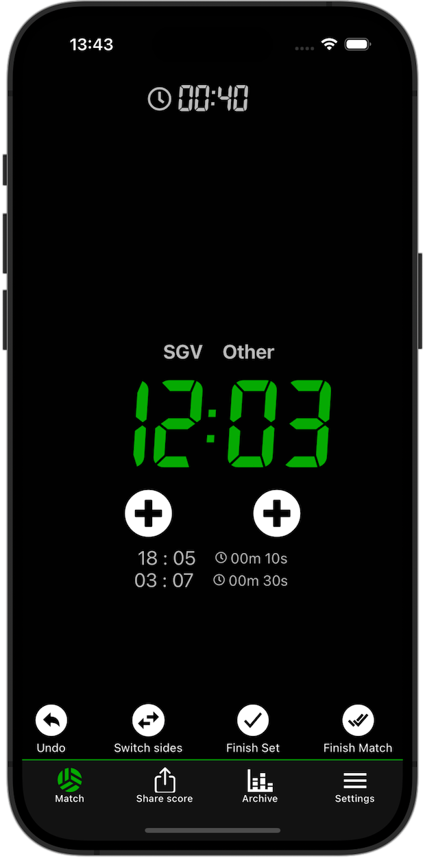 Skorby app