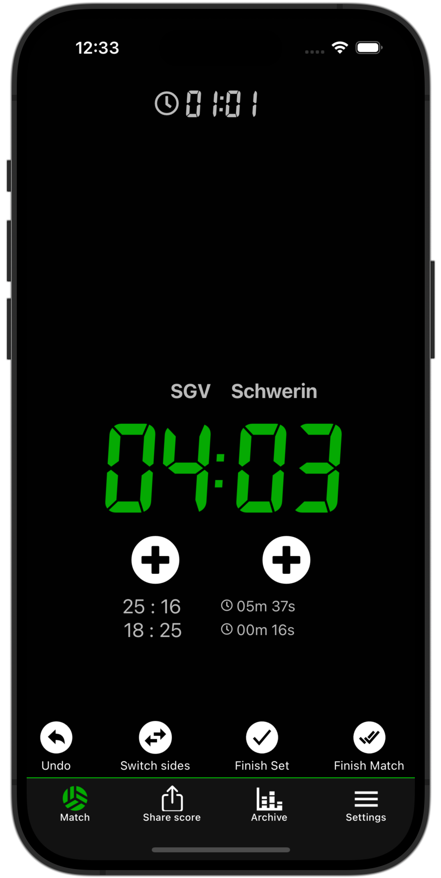 Track the score in Skorby