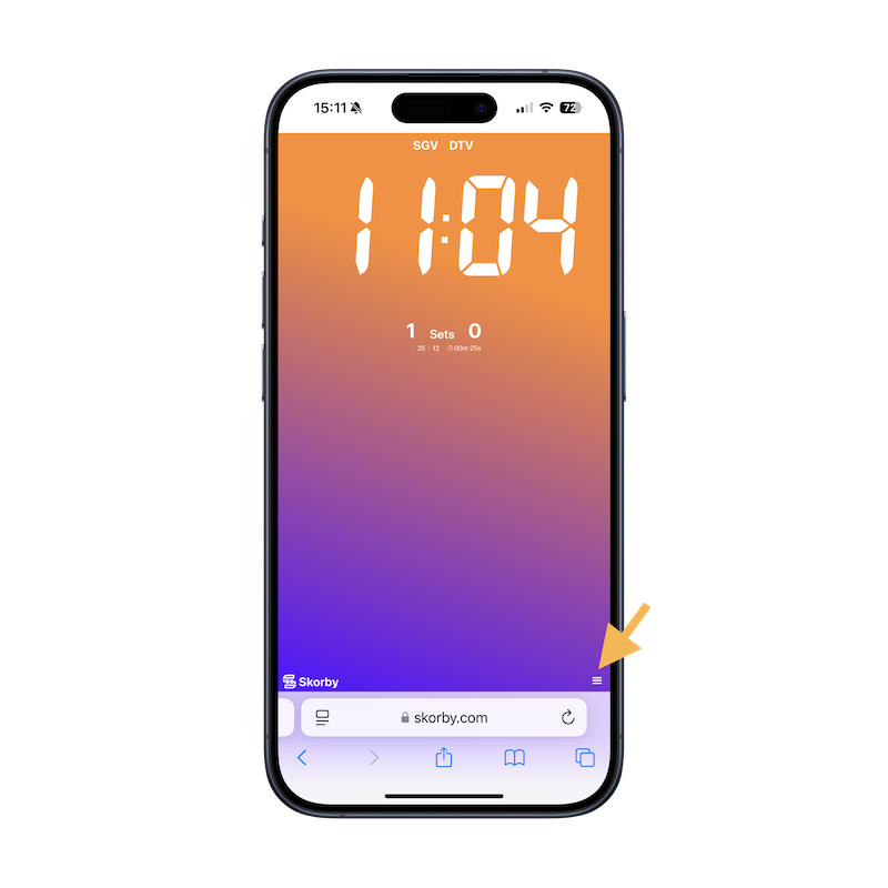 Customize Skorby web board interface